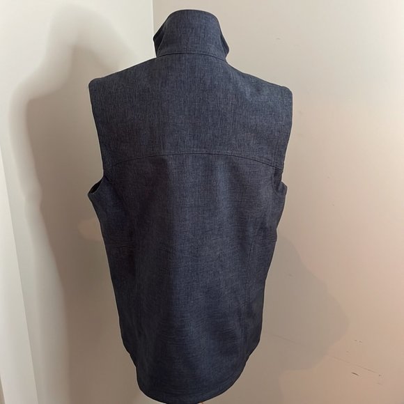 Powder river outfitters vest by panhandle western wear cowboy work vest sz m - Picture 3 of 6